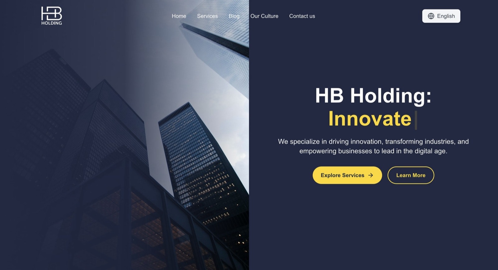 HB Holding, Holding company